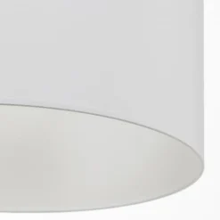 Hængelampe Roller, hvid, Ø 45 cm