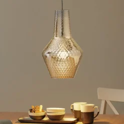 Hængelampe Romeo 130 cm sølvmetallic