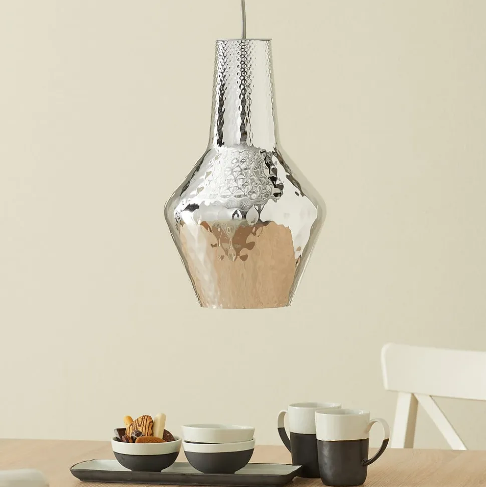 Hængelampe Romeo 130 cm sølvmetallic