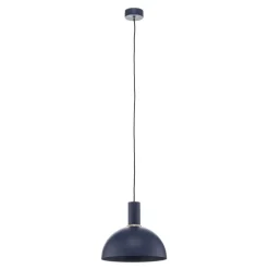 Hængelampe Selma, 1 lyskilde, blå Ø 28 cm