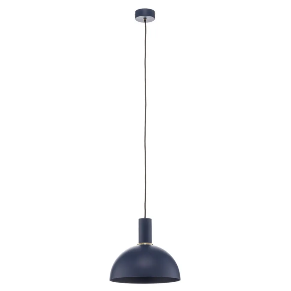 Hængelampe Selma, 1 lyskilde, blå Ø 28 cm