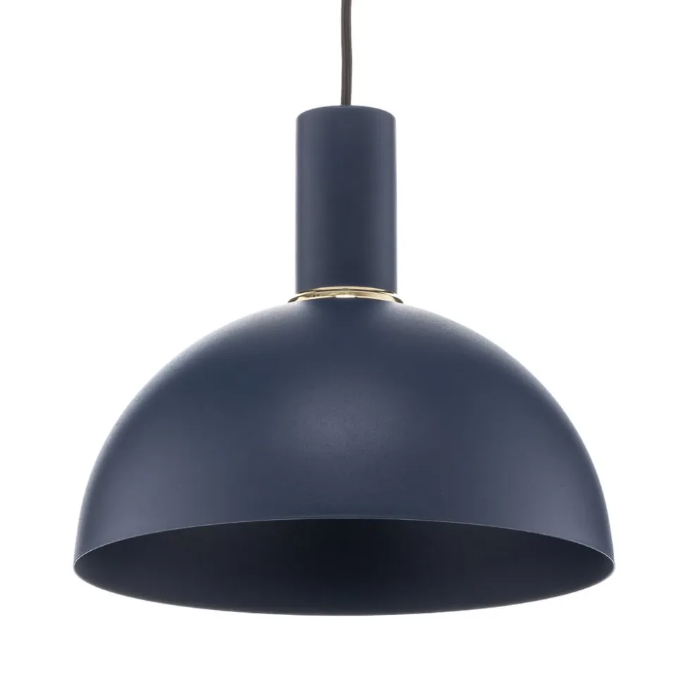 Hængelampe Selma, 1 lyskilde, blå Ø 28 cm