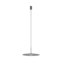Hængelampe Simone, stål, umbrablå, Ø 40 cm, GX53