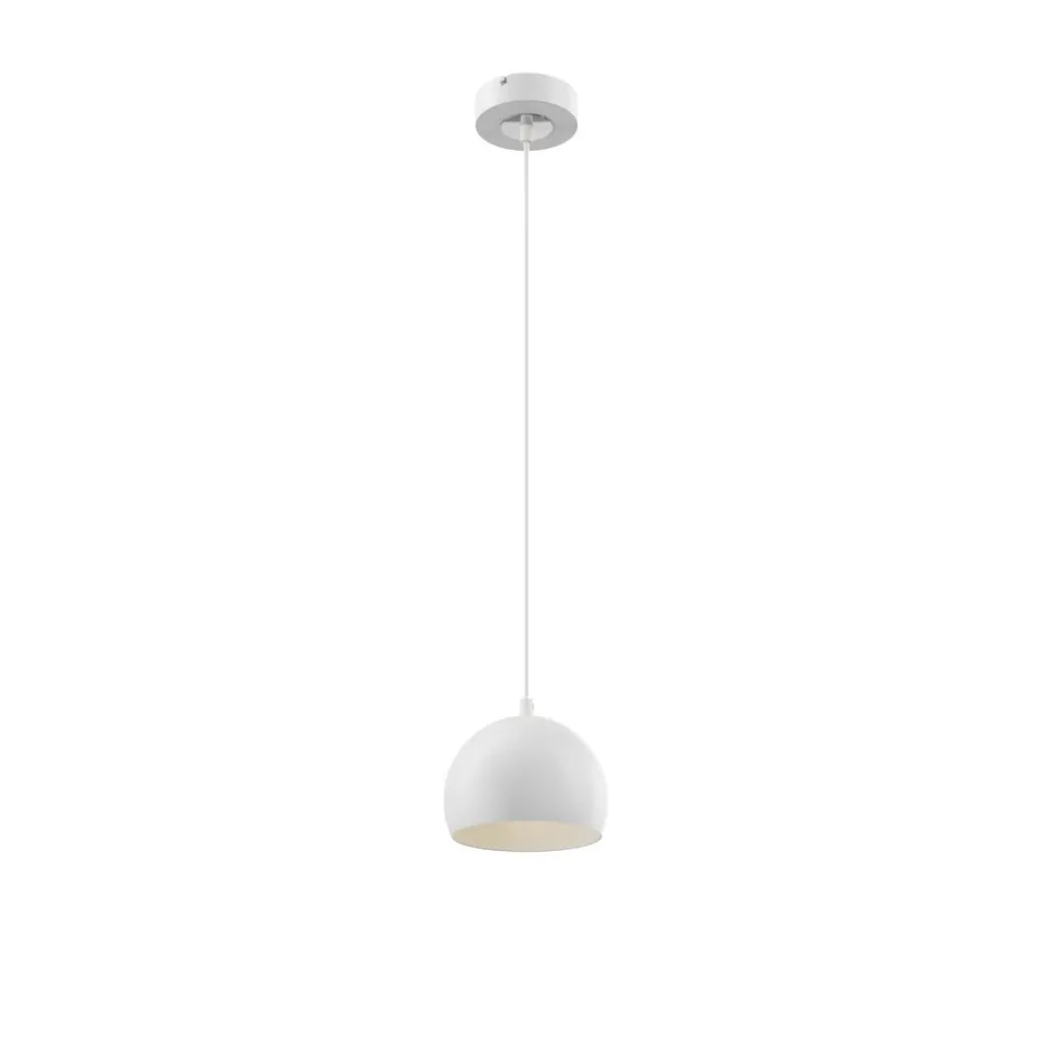Hængelampe Sool, hvid, Ø 15 cm, metal