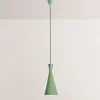 Hængelampe Tom, mintgrøn, metal, Ø 19 cm, E27