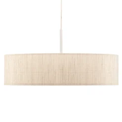 Hængelampe Turda, Ø 50 cm, hvid