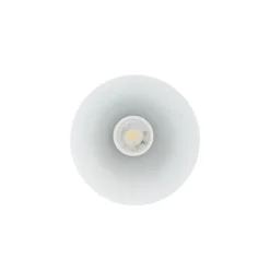 Hængelampe ZENITH, hvid, Ø 11 cm, metal, GU10