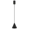Hængelampe ZENITH, sort, Ø 11 cm, metal, GU10
