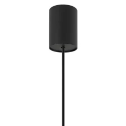 Hængelampe ZENITH, sort, Ø 11 cm, metal, GU10