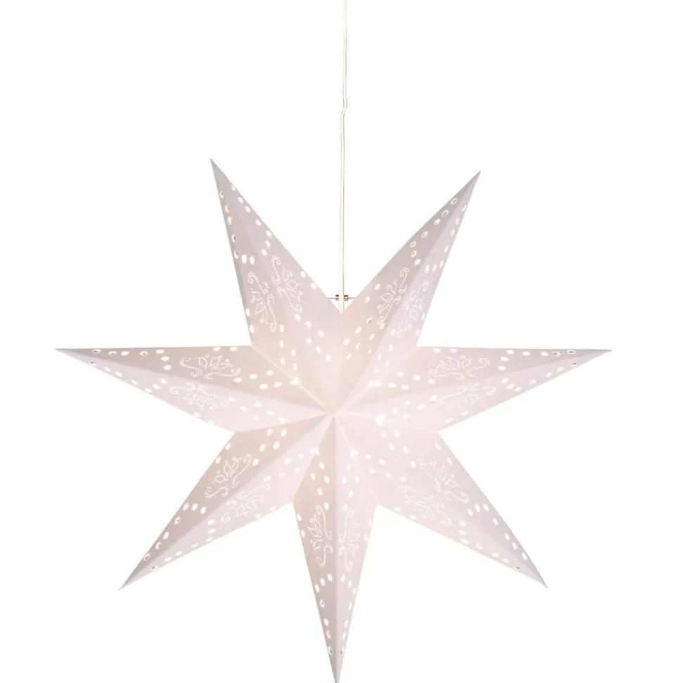 Hængende papirstjerne Romantic Star