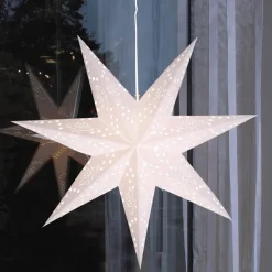 Hængende papirstjerne Romantic Star