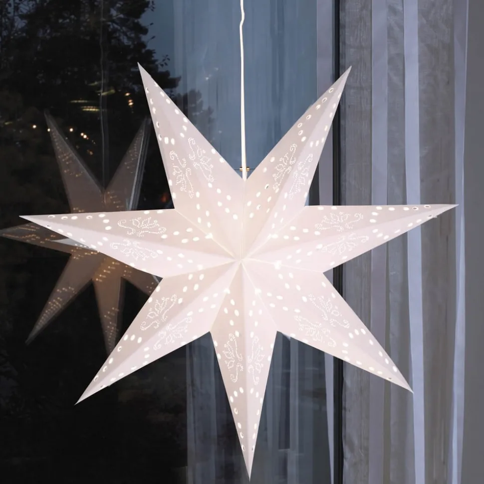 Hængende papirstjerne Romantic Star