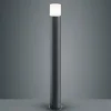 Hoosic gadelampe, trykstøbt aluminium, antracit