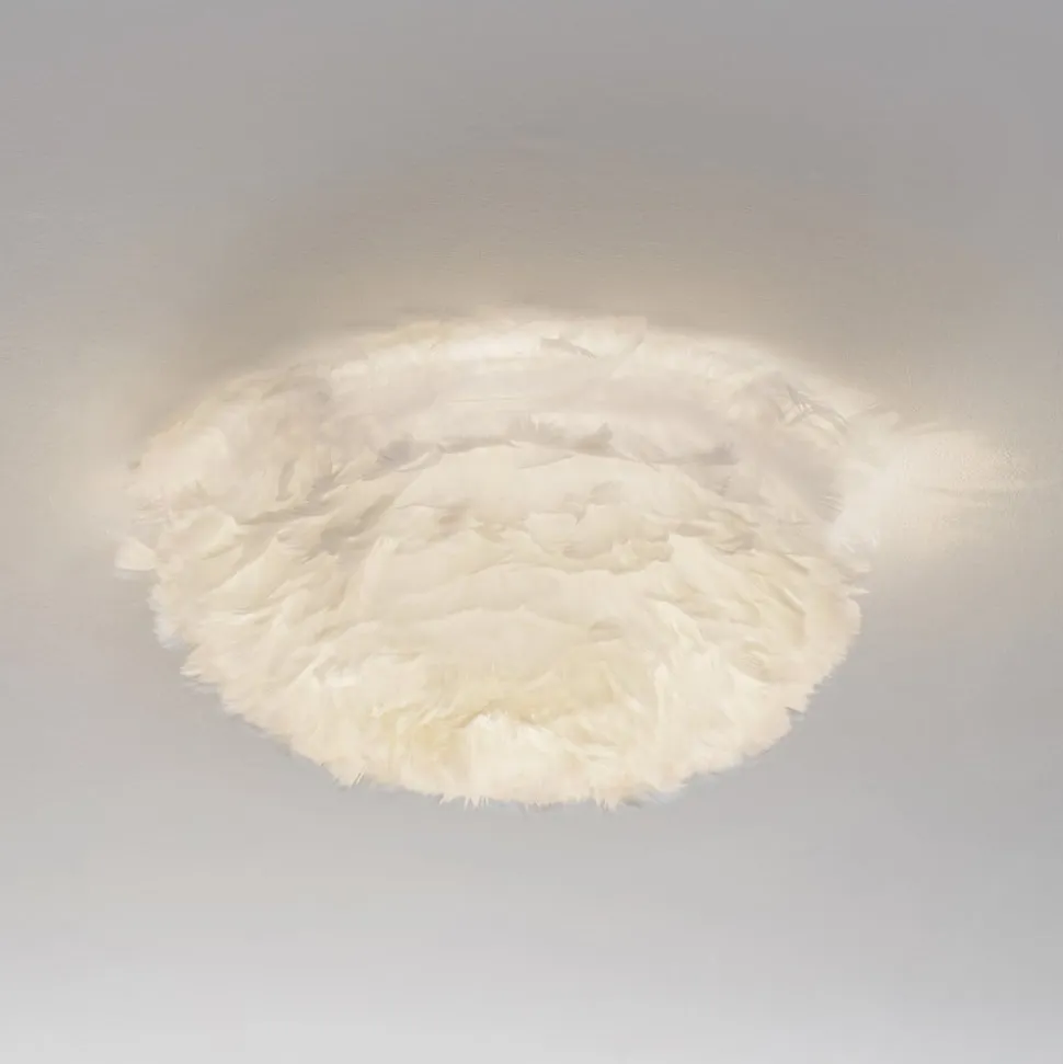 Hvid designer loftlampe Eos up