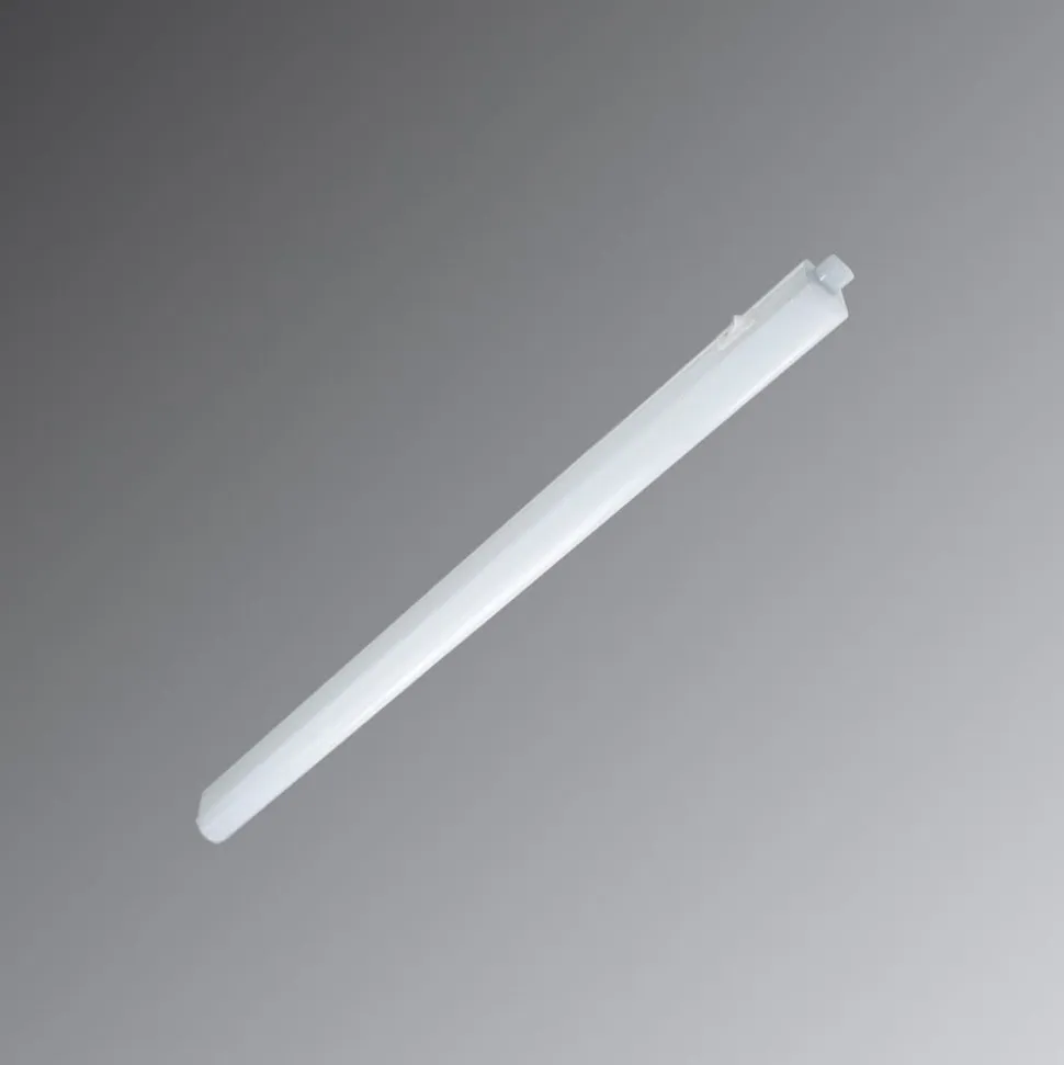 Hvid LED lysskinne Eckenheim med kontakt