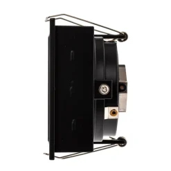 Hyde indbygningslampe, 2 lyskilder, svingbar sort