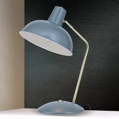 I vintagelook - Fedra bordlampe, grå