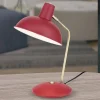 I vintagelook - Fedra bordlampe, rød