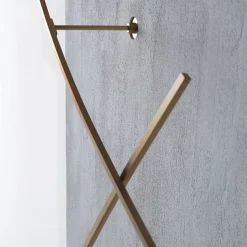 ICONE Albatros væglampe 927 145cm hvid/messing