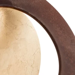 ICONE Vera LED-væglampe 930 Ø26cm guld/rust