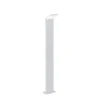 Ideal Lux LED-gadelampe Style hvid højde 100 cm aluminium 3.000 K