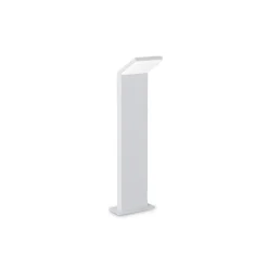 Ideal Lux LED-gadelampe Style hvid, højde 50 cm aluminium 3.000 K