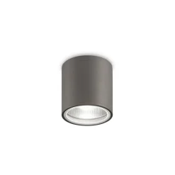 Ideal Lux loftlampe Gun, antracit, aluminium, IP44, GU10