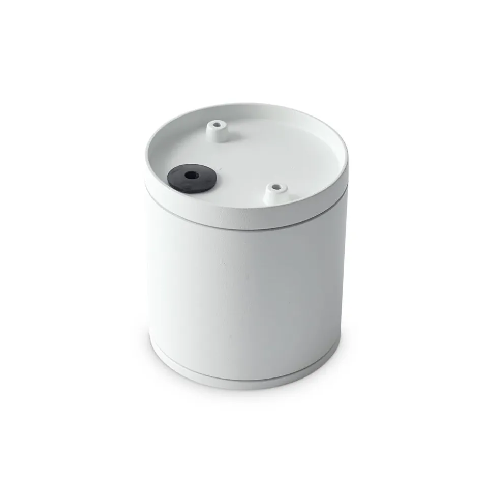 Ideal Lux loftlampe Gun, hvid, aluminium, IP44, GU10