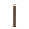Ideal Lux Style LED-gadelampe, brun, højde 100 cm, 3.000 K