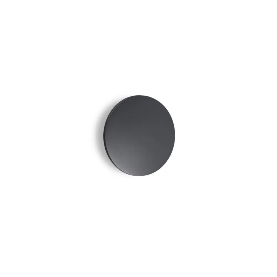 Ideal Lux udendørs væglampe Punto antracit Ø 18 cm, metal
