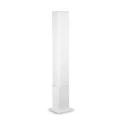 Ideal Lux vejlampe Edo square, hvid, GX53