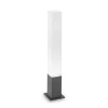 Ideal Lux vejlampe Edo square, antracit, GX53