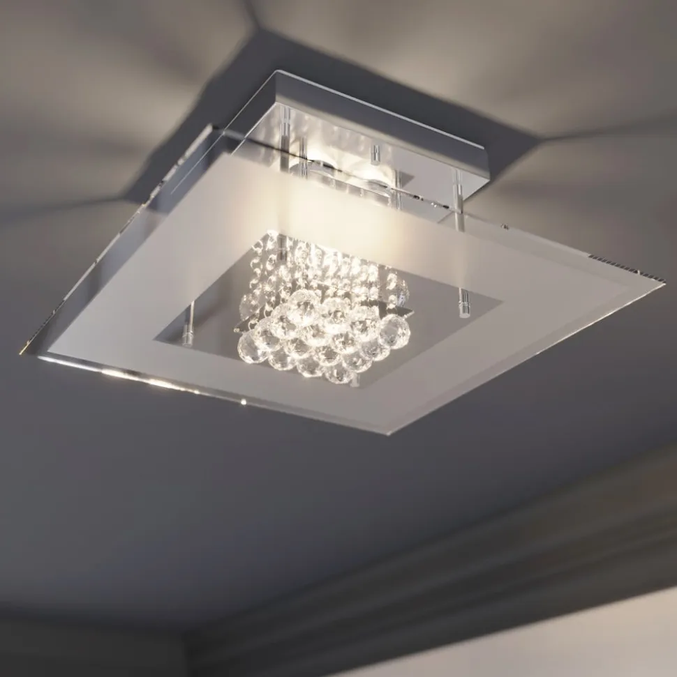 Iøjnefaldende LED-loftslampe Lisandra