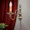 Imke væglampe, 1 lyskilde, mørkpatineret messing