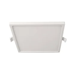 Indbygget loftlampe med LED Alya hvid 18x18cm 2.700 K