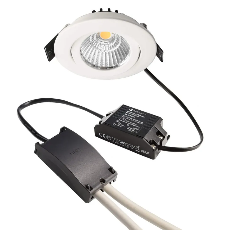 Indbygget spotlight med LED Dione 4.000 K hvid