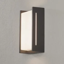 Indus udendørs LED-væglampe, antracit