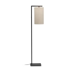 IT'S ABOUT ROMI Gulvlampe Boston, Ø 25 cm, sort/creme