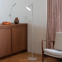IT'S ABOUT ROMI Gulvlampe Stavanger, lysegrå, højde 146 cm