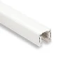 Ivela 3-fase skinne LKM QUADRO DALI, hvid, 400 cm