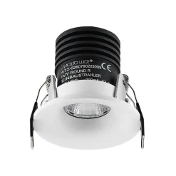 Ivy Round LED-indbygningsspot 7W 3.000K 40° hvid
