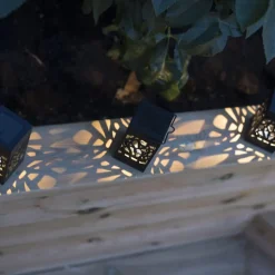 Izola Mini LED-solcellelampe i sæt af 3