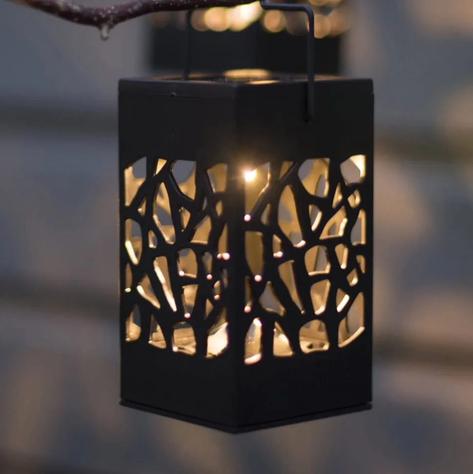 Izola Mini LED-solcellelampe i sæt af 3