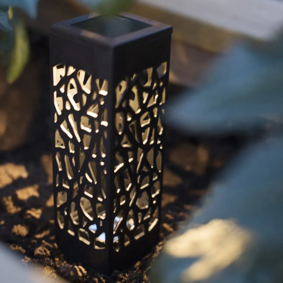 Izola Mini LED-solcellelampe i sæt af 3
