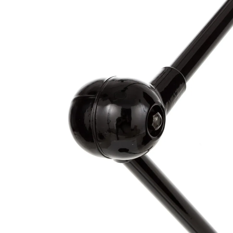 Jieldé Loft D9406 gulvlampe 6 x 40 cm, sort