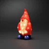 Julemand LED-dekorationsfigur rød IP44 højde 36 cm