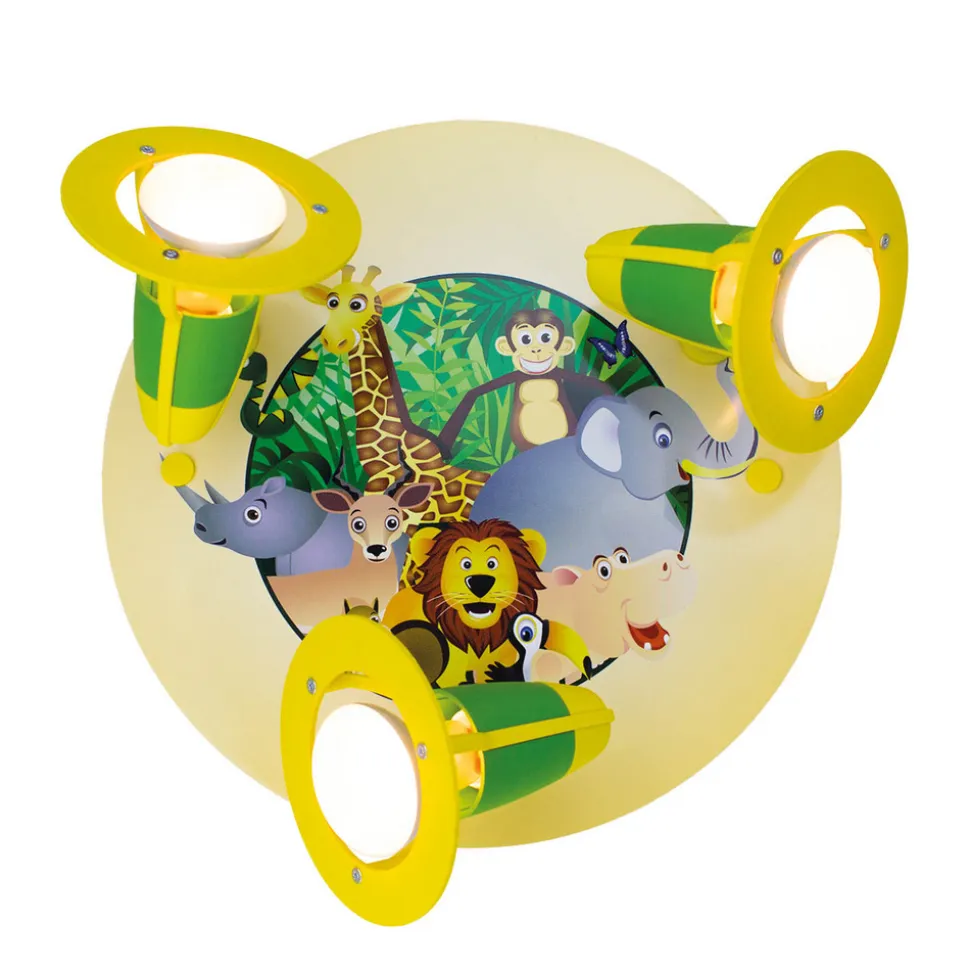 Jungle rondel loftslampe
