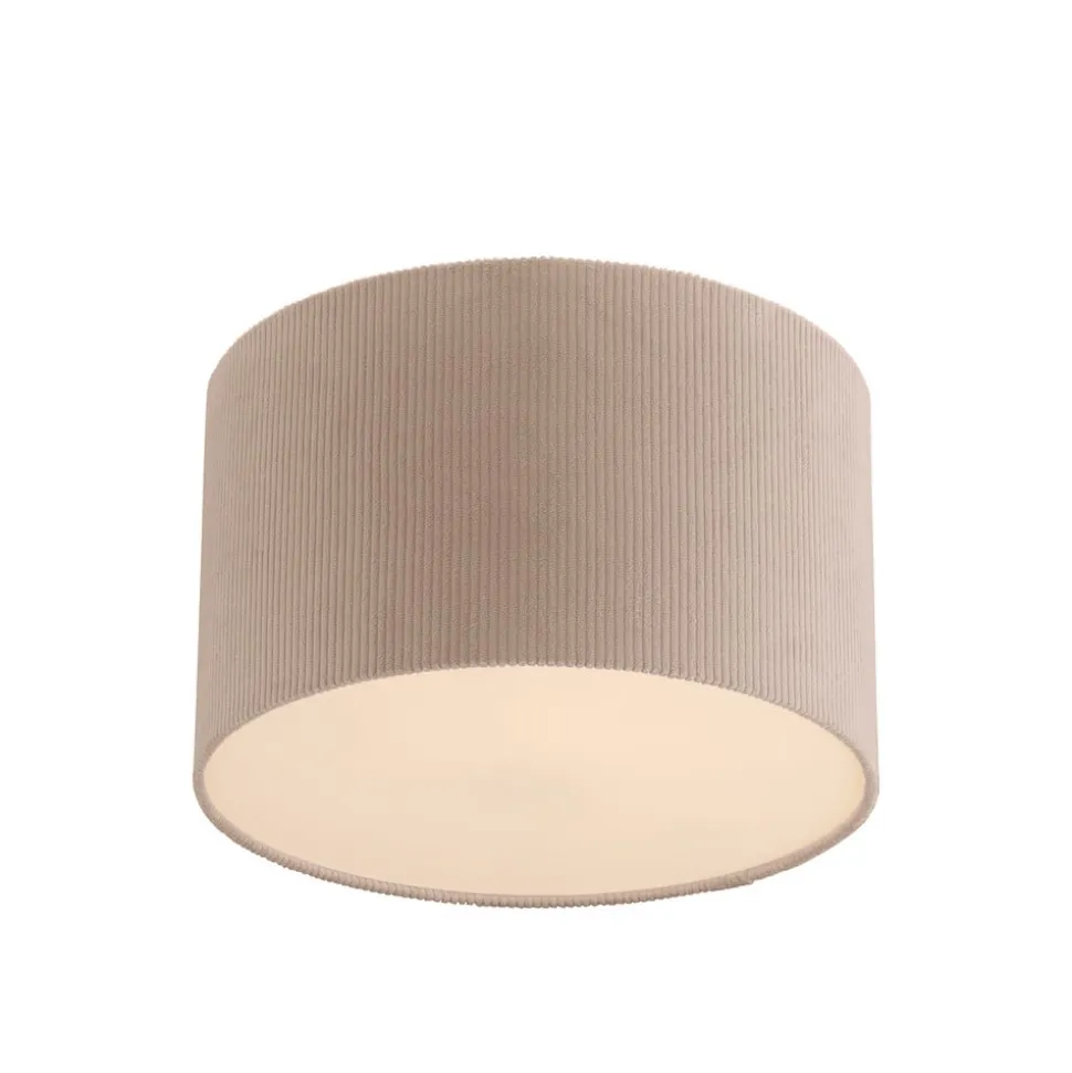 JUST LIGHT. Green Duro loftlampe, tekstil, beige