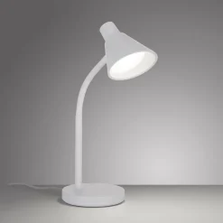 JUST LIGHT. LED-bordlampe Pixie, plast, hvid