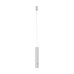 JUST LIGHT. LED-hængelampe med batteri, hvid, jern